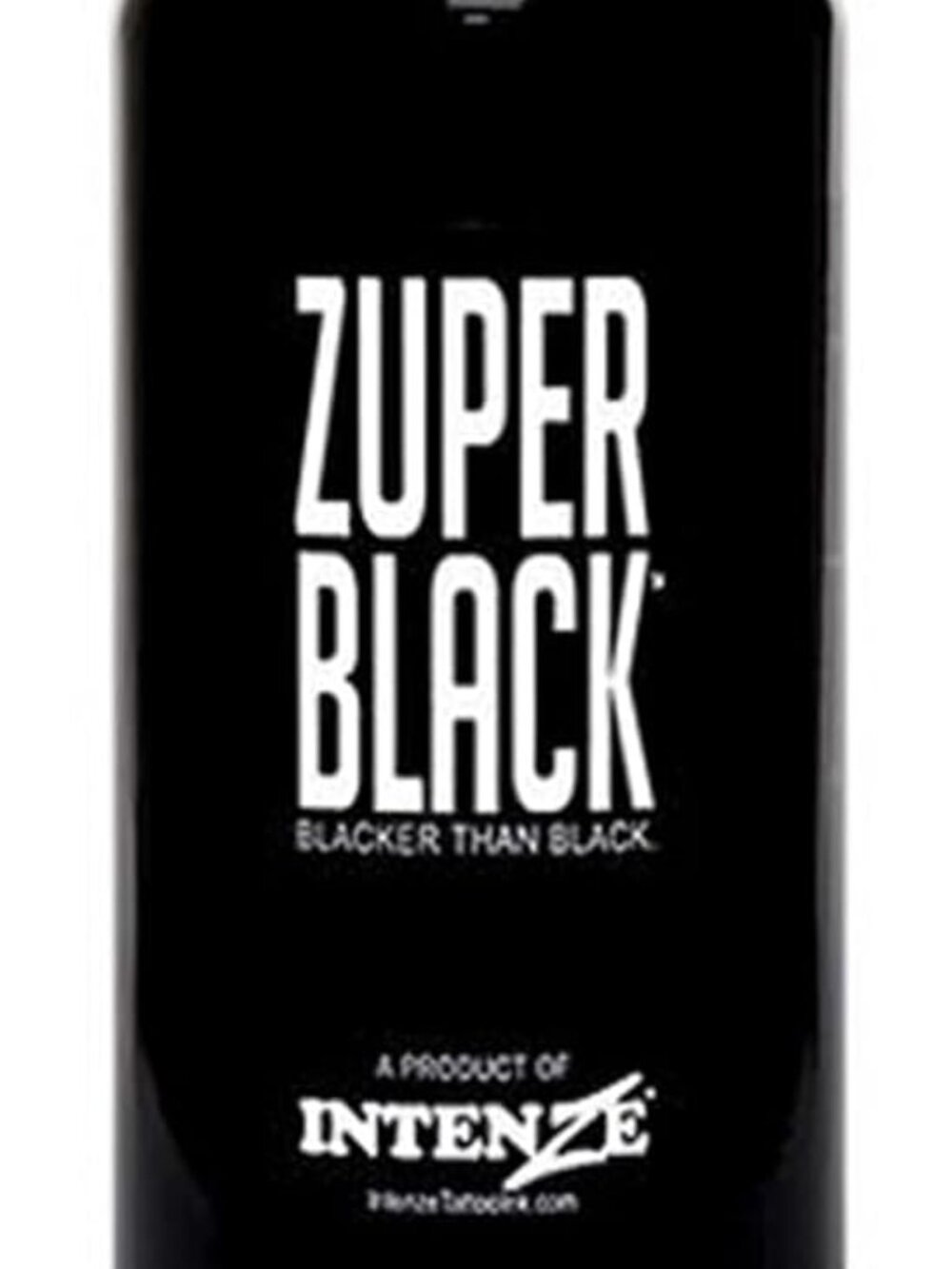 Intenze ZUPER Black Tattoo Ink 12 oz